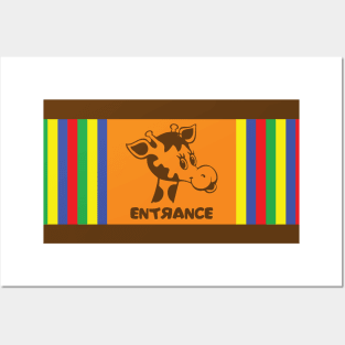 Entrance sign from your childhood Posters and Art